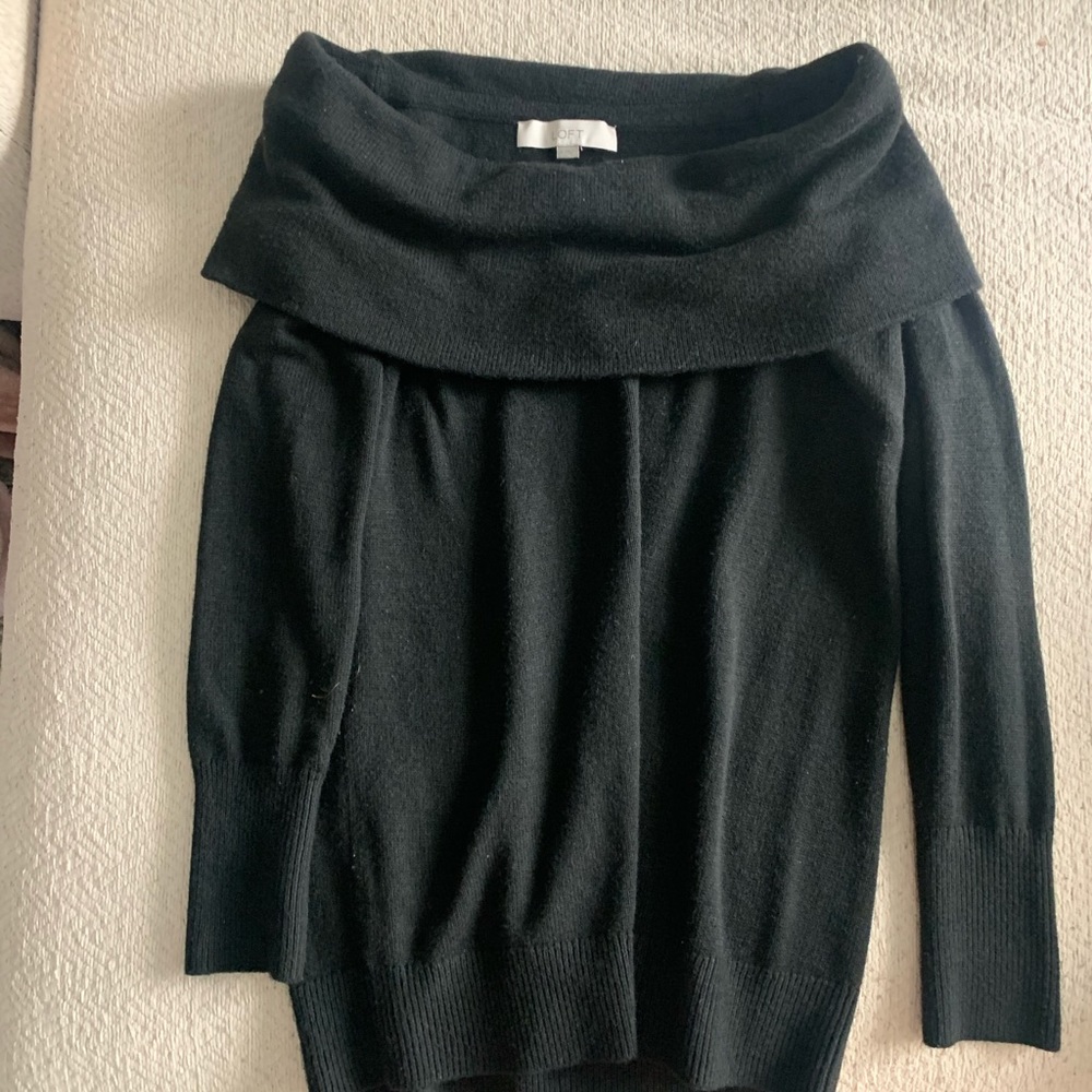 Loft off the shoulder sweater